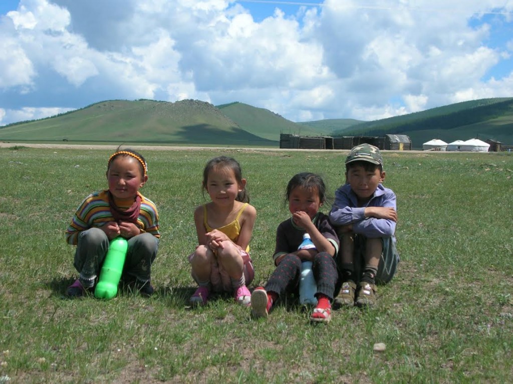 Children in Yanghuo, China