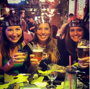 Lisa, Janeen and Cyd at Andres Carne De Res, Bogota